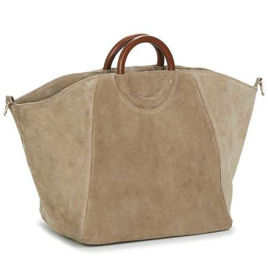 Bags * | Betty London Wholesale Leoni Beige