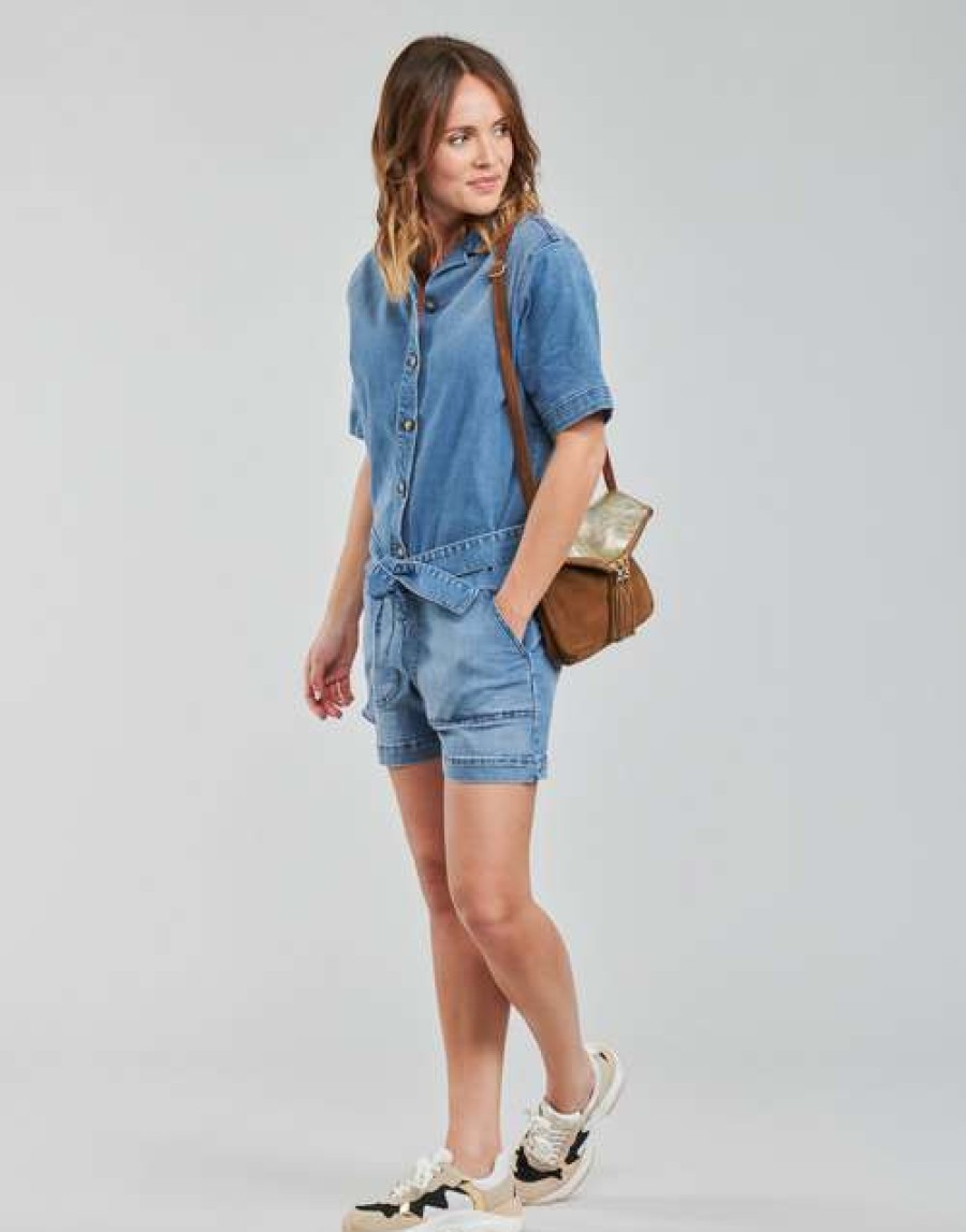 Jumpsuits / Dungarees * | Betty London Cheap Oniou Blue / Medium