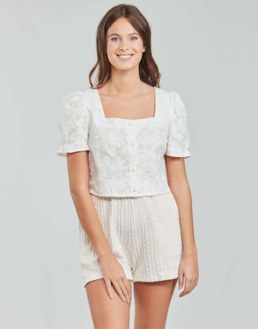 Blouses * | Betty London Typical Style Volpa Ecru