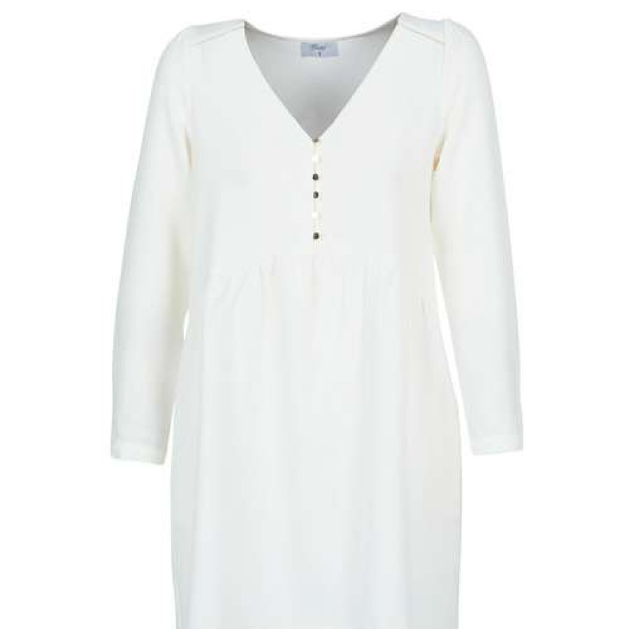 Dresses * | Betty London Online Lady White