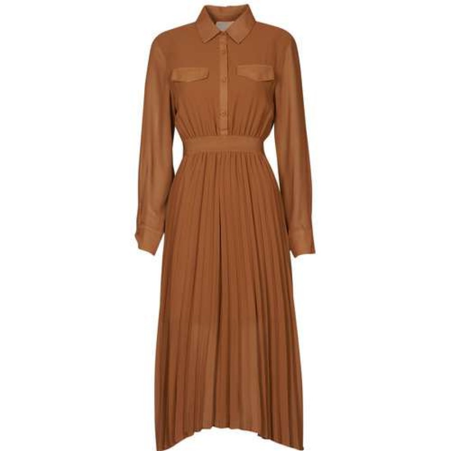 Dresses * | Betty London Outlet Madulie Camel