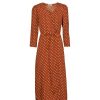 Dresses * | Betty London Hot Sale Paxone Rust