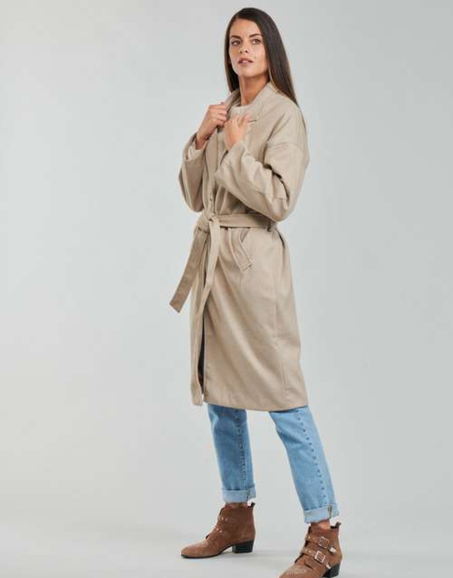 Coats * | Betty London Online Pixie Beige