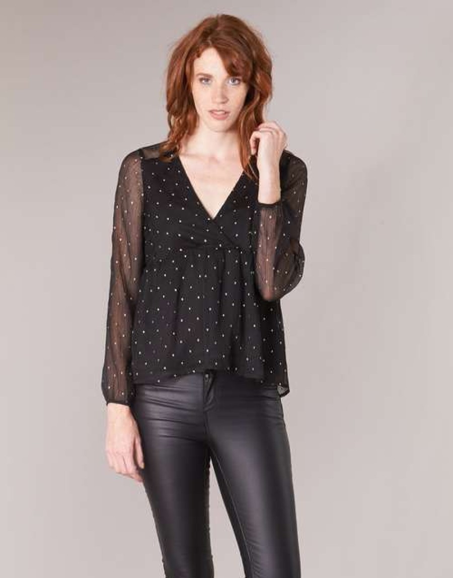 Blouses * | Betty London Best-Selling Jenasque Black