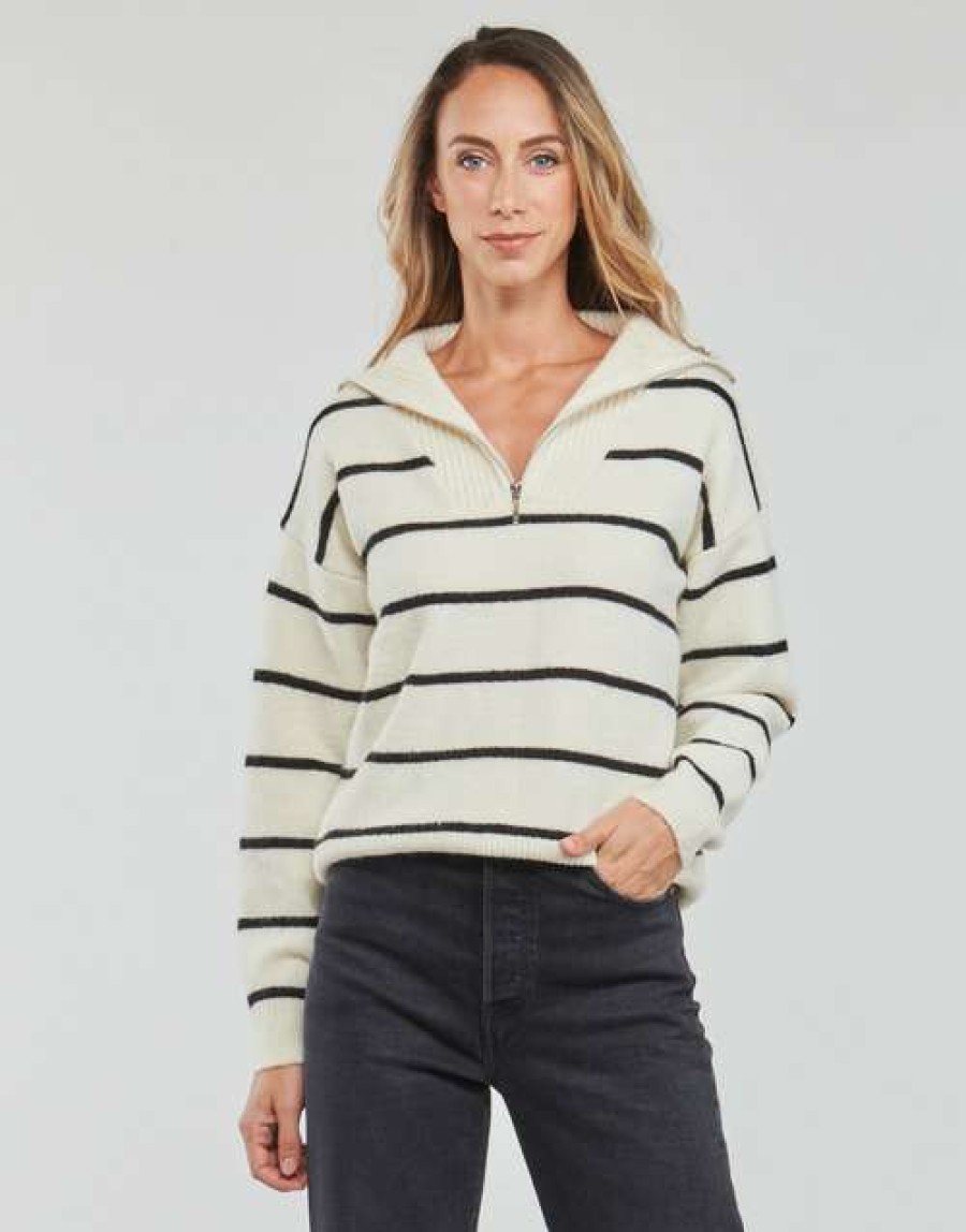 Jumpers & Cardigans * | Betty London Best Quality Marcialine White / Marine