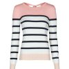 Jumpers & Cardigans * | Betty London Tendy Style Orali Pink / Ecru