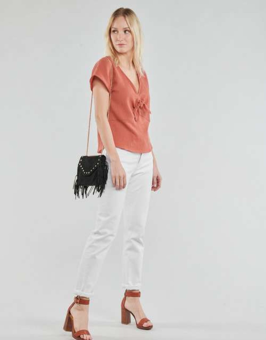 Blouses * | Betty London Premium Odime Terracotta