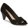 Shoes * | Betty London Hot Sale Mirette Black / Suede