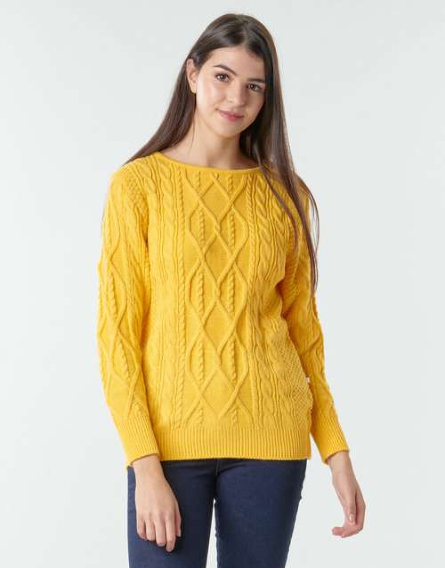 Jumpers & Cardigans * | Betty London Wholesale Jedro Yellow