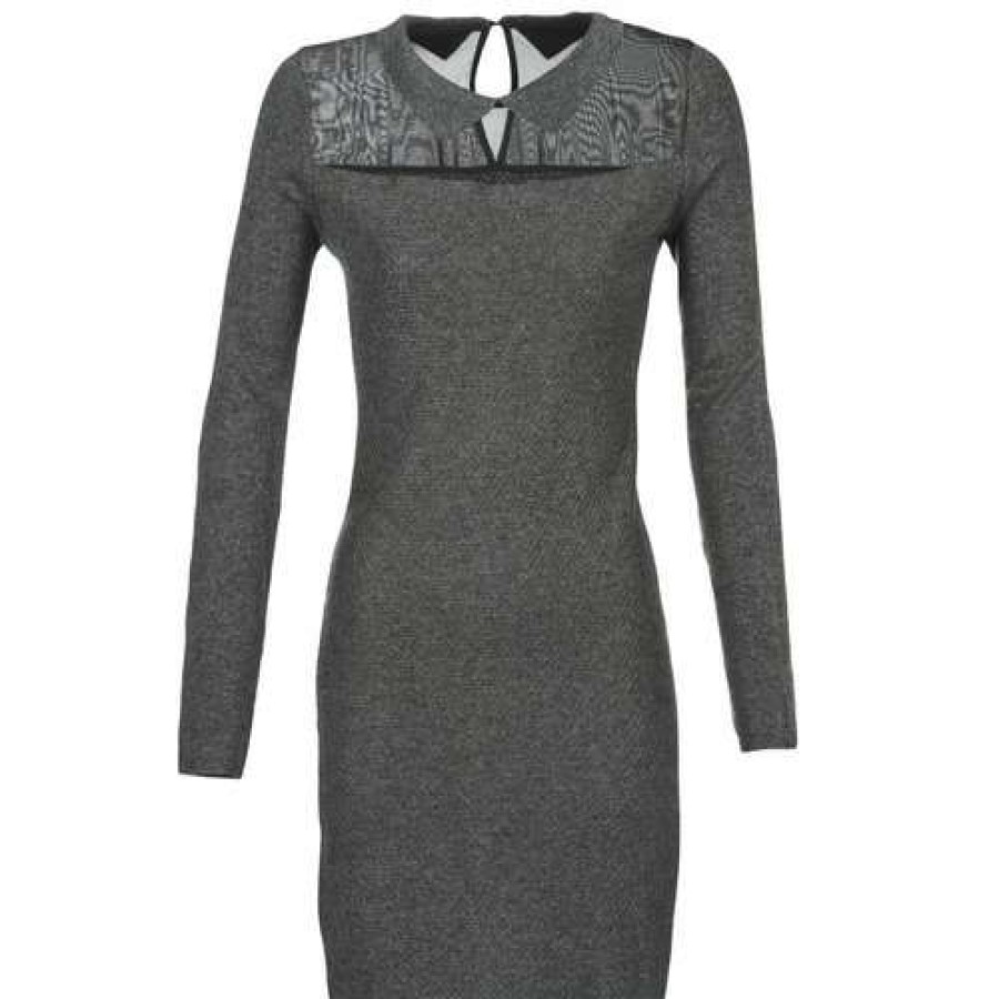 Dresses * | Betty London Clearance Flouelle Grey