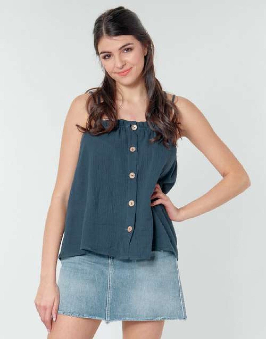 Blouses * | Betty London Fashionable Moudane Marine