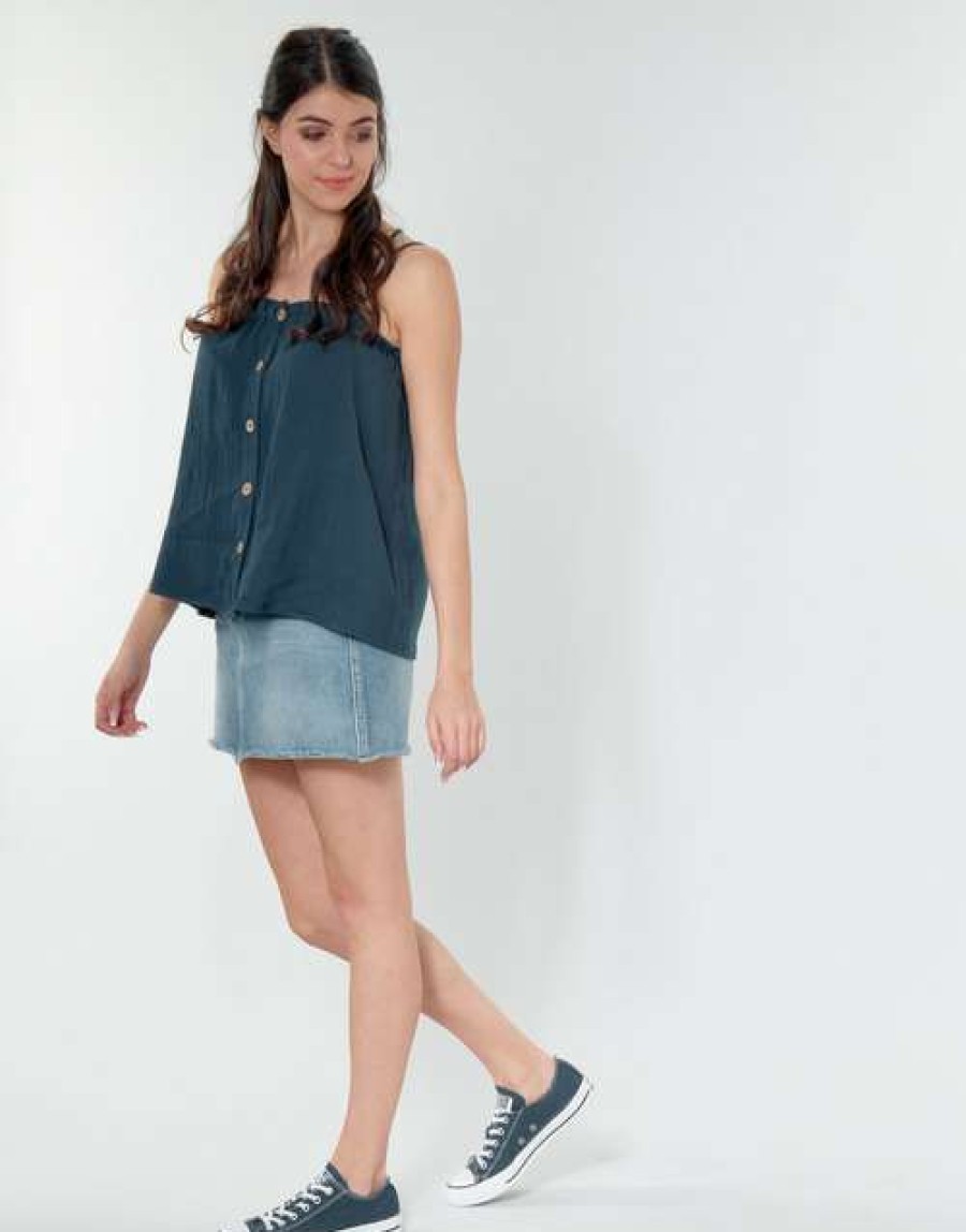 Blouses * | Betty London Fashionable Moudane Marine