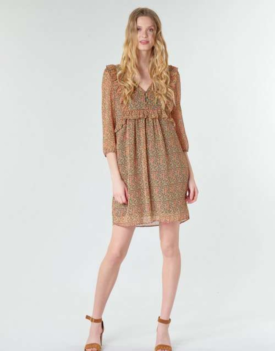 Dresses * | Betty London Best-Selling Mouti Multicoloured