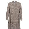 Dresses * | Betty London 100% Guarantee Jecrehou Beige / Brown