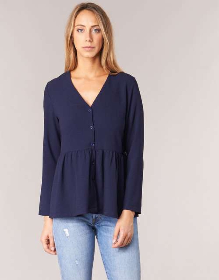 Blouses * | Betty London Large Choice Ihalice Marine