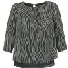 Blouses * | Betty London Top Selling Fadilia Black / White