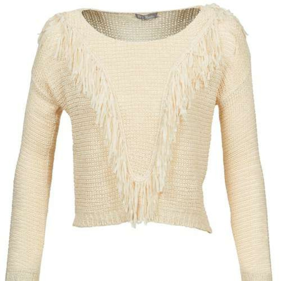 Jumpers & Cardigans * | Betty London Top Sellers Caze Beige