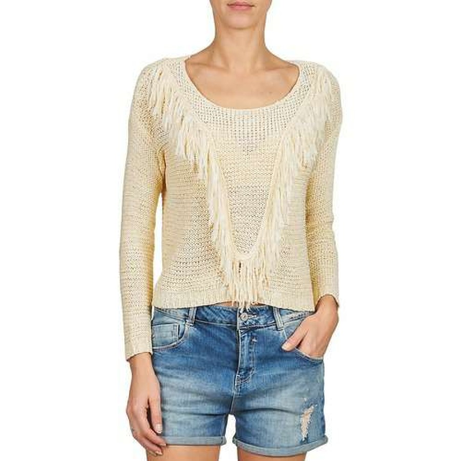 Jumpers & Cardigans * | Betty London Top Sellers Caze Beige