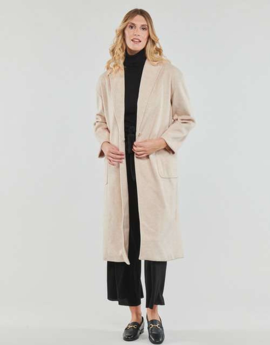 Coats * | Betty London Gift Selection Manfrine Beige