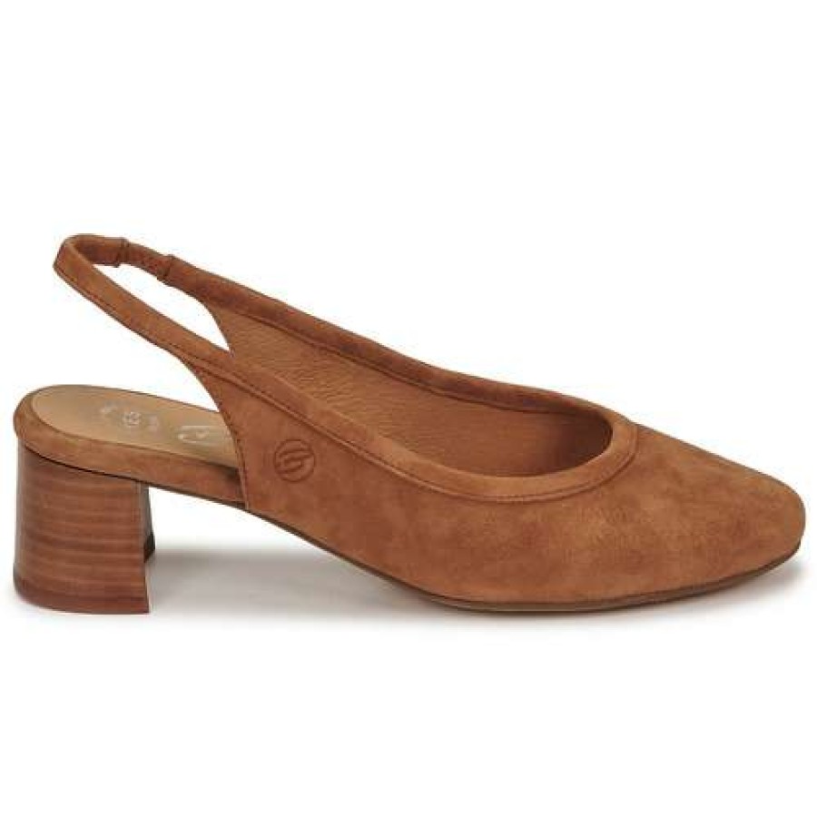 Shoes * | Betty London Cheap Ommine Cognac