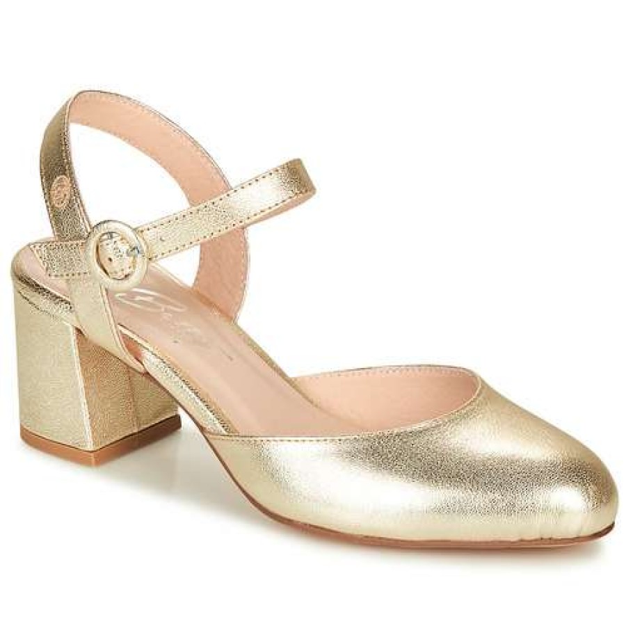 Shoes * | Betty London 100% Guarantee Maline Gold