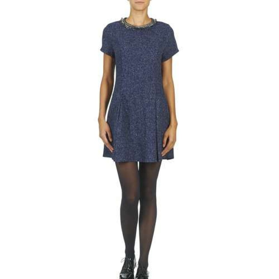 Dresses * | Betty London Tendy Style Flinate Marine