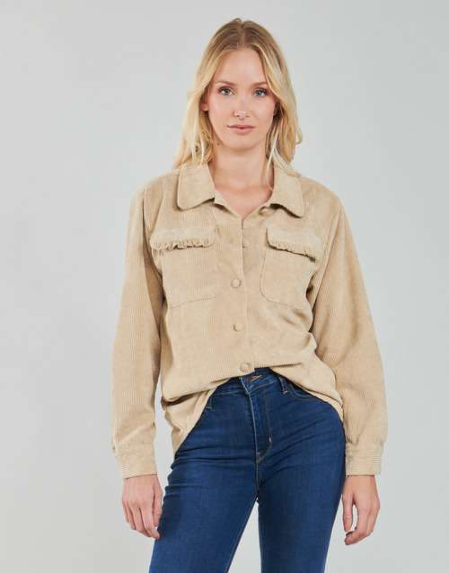 Jackets * | Betty London Cheap Patissone Beige