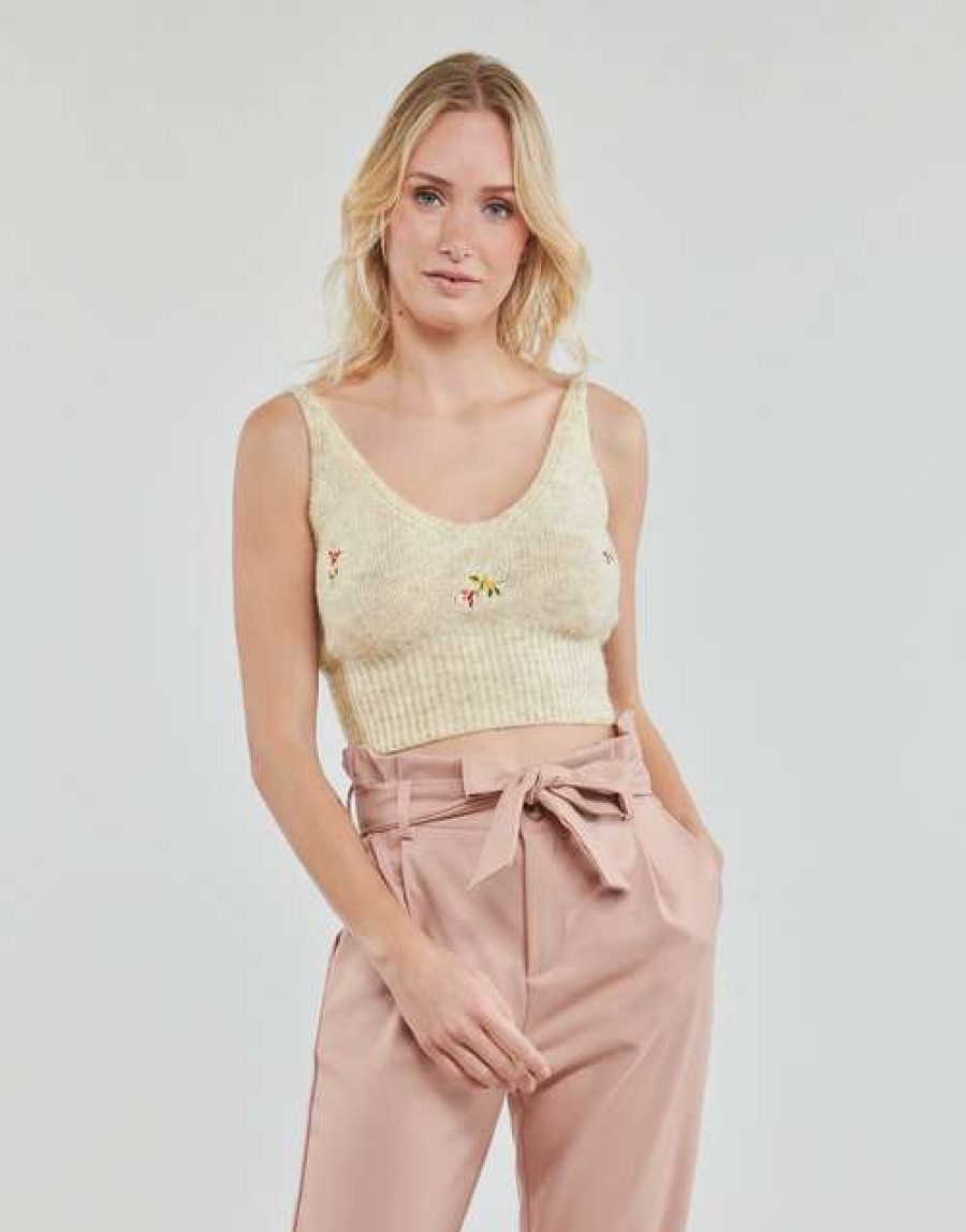 Blouses * | Betty London Lower Prices Mahaut Beige