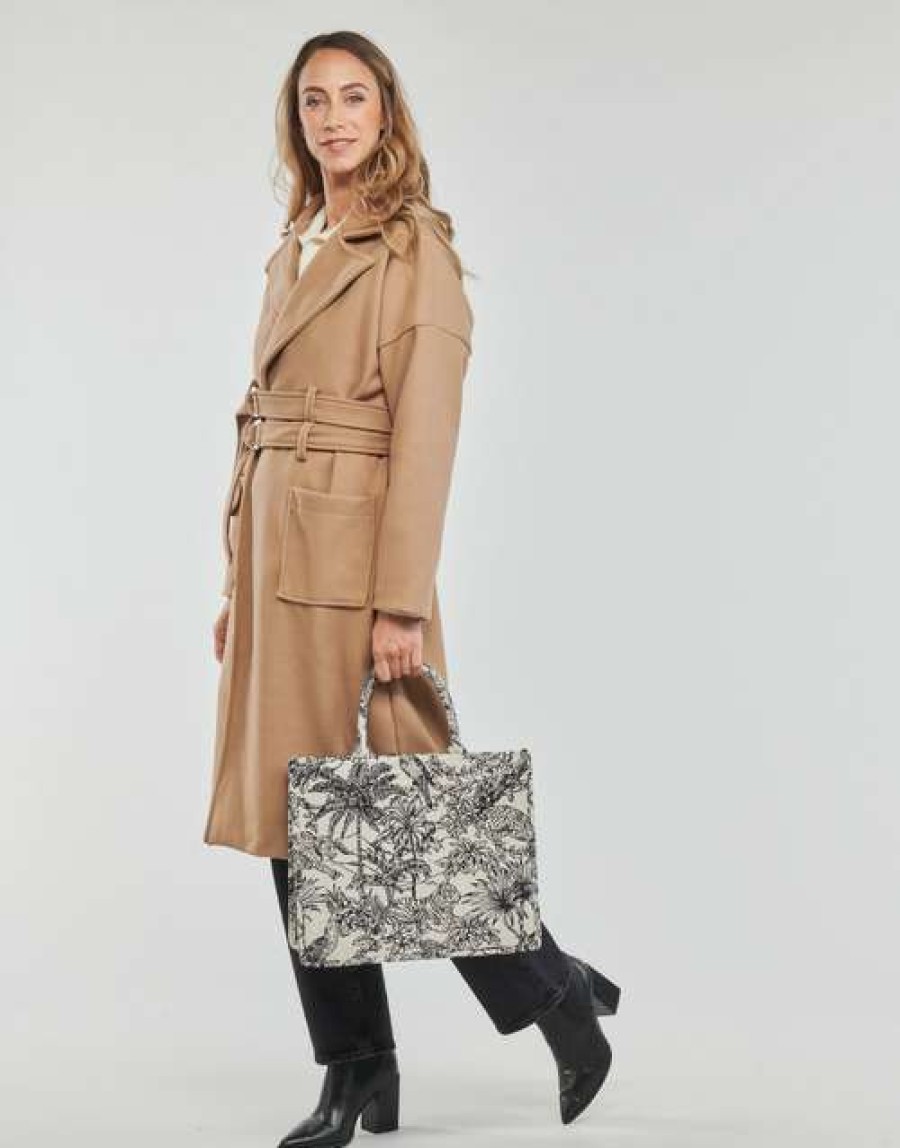 Coats * | Betty London Cheap Mauvina Brown