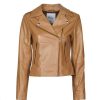 Jackets * | Betty London Exclusive Nrock Cognac