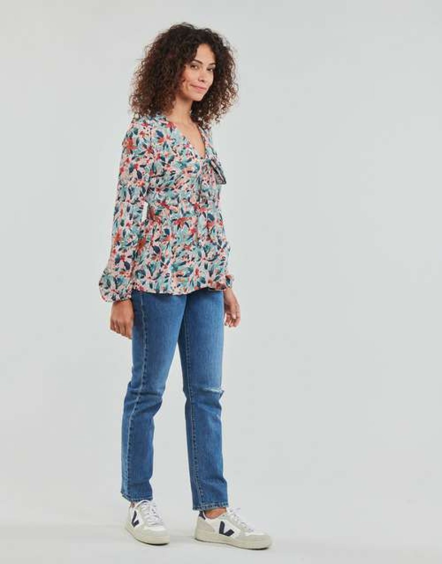 Blouses * | Betty London Fashionable Jill Blue