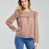 Blouses * | Betty London Discounts Jeckel Beige / Pink