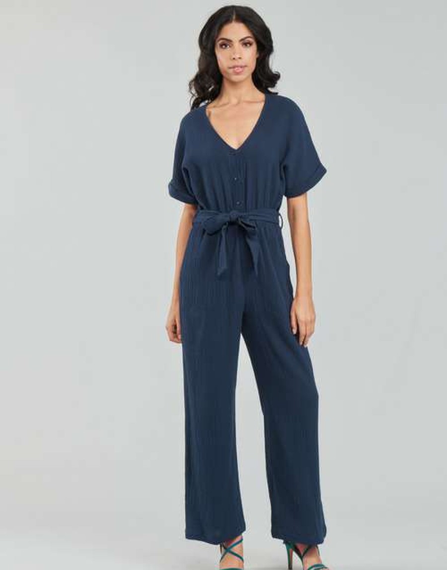 Jumpsuits / Dungarees * | Betty London Exclusive Capel Blue / Dark