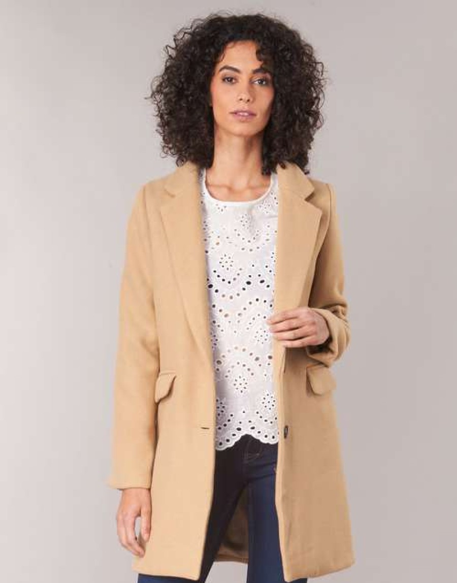 Coats * | Betty London Typical Style Jrudon Beige