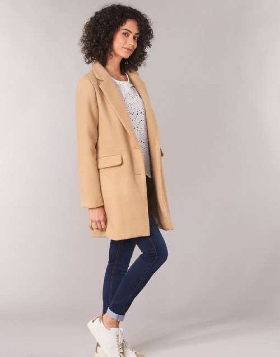 Coats * | Betty London Typical Style Jrudon Beige