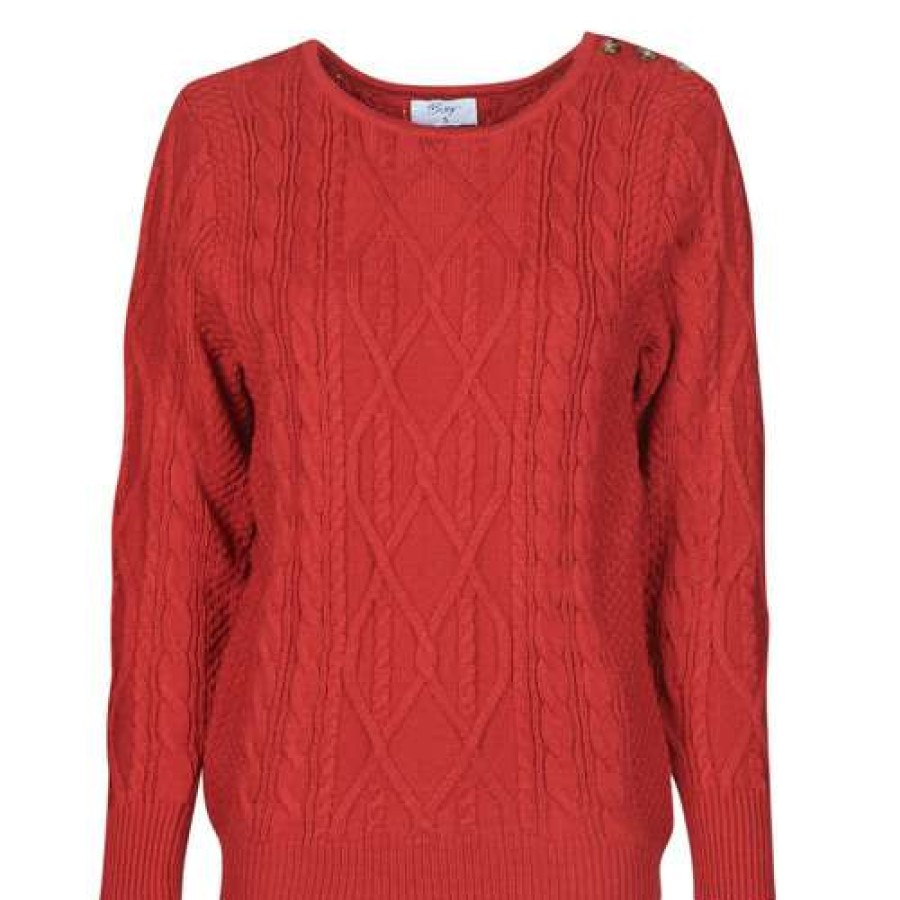 Jumpers & Cardigans * | Betty London Hot Sale Leonie Red