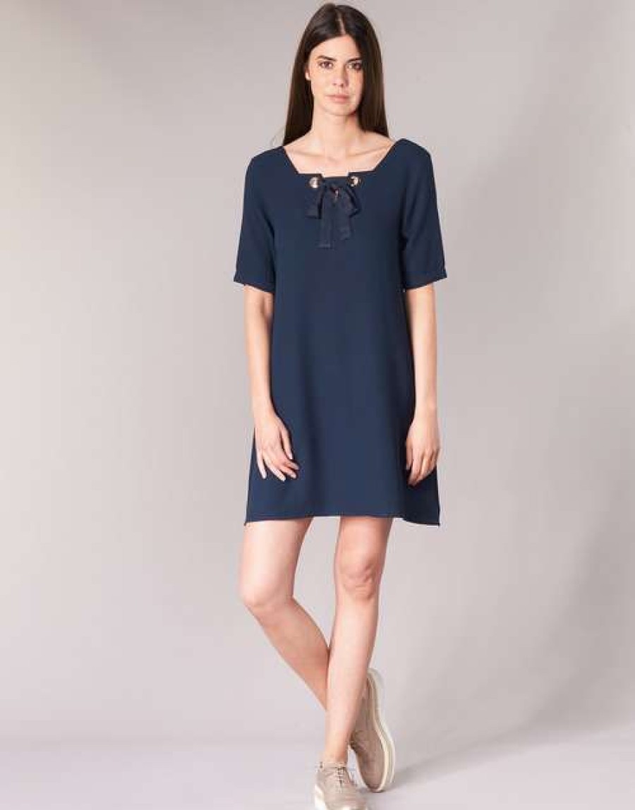 Dresses * | Betty London Discounts Houni Marine